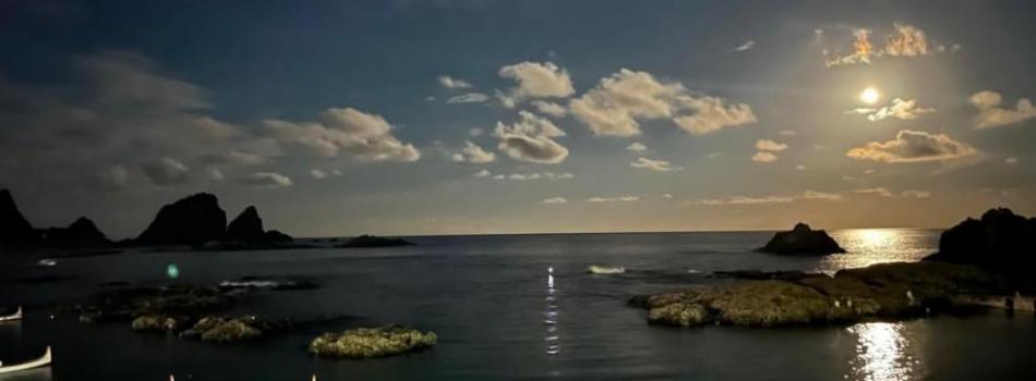 夜光海的蘭嶼