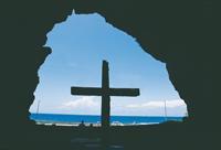 蘭嶼五孔洞基督教十字架